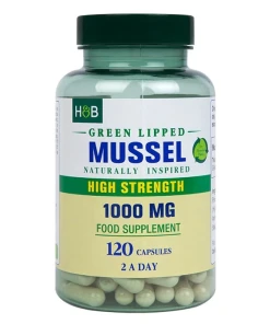 Holland & Barrett - Groenlipmossel 1000 mg - 120 capsules