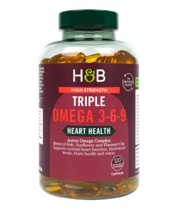 Holland & Barrett - Hoogwaardige Triple Omega 3-6-9 - 120 capsules