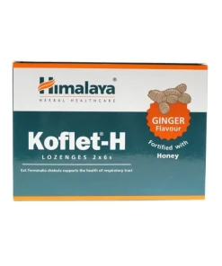 Himalaya - Koflet-H, Gember - 12 pastilles