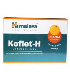 Himalaya - Koflet-H, Sinaasappel - 12 pastilles
