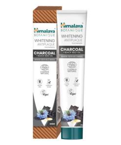 Himalaya - Dentifrice blanchissant antiplaque au charbon et à l'huile de graines noires, menthe - 75ml