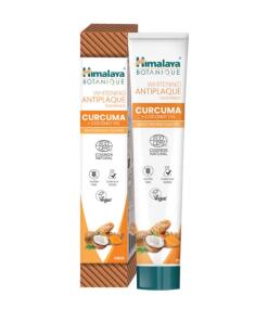 Dentifrice antiplaque blanchissant Curcuma + Huile de Noix de Coco, Menthe - 75ml
