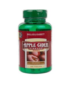 Holland & Barrett - Appelciderazijn, 300 mg - 200 tabletten