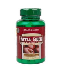Holland & Barrett - Appelciderazijn, 300 mg - 200 tabletten