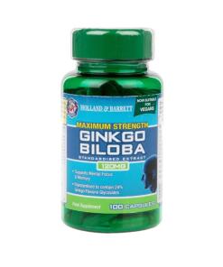 Holland & Barrett - Ginkgo Biloba van maximale sterkte, 120 mg - 100 capsules