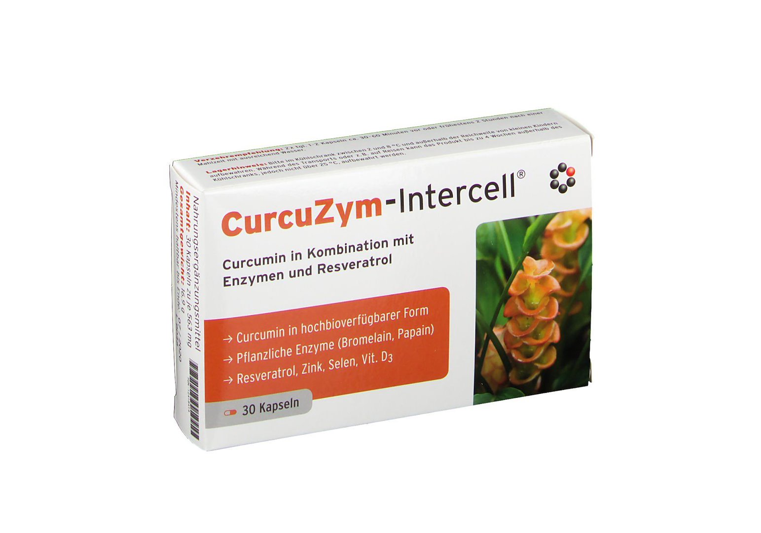 Intercell Pharma - INTERCELL PHARMA CurcuZym-Intercell (30 caps)