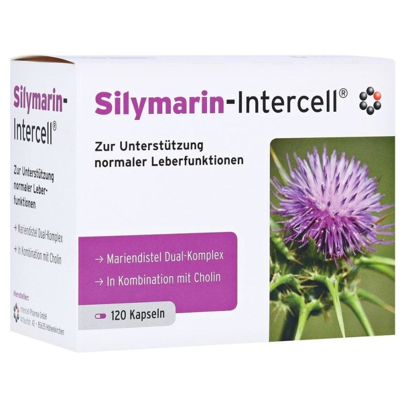 Intercell Pharma - INTERCELL PHARMA Silymarin-Intercell (120 caps)