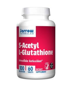 Jarrow Formulas - S-Acetyl L-Glutathion, 100 mg - 60 tabletten