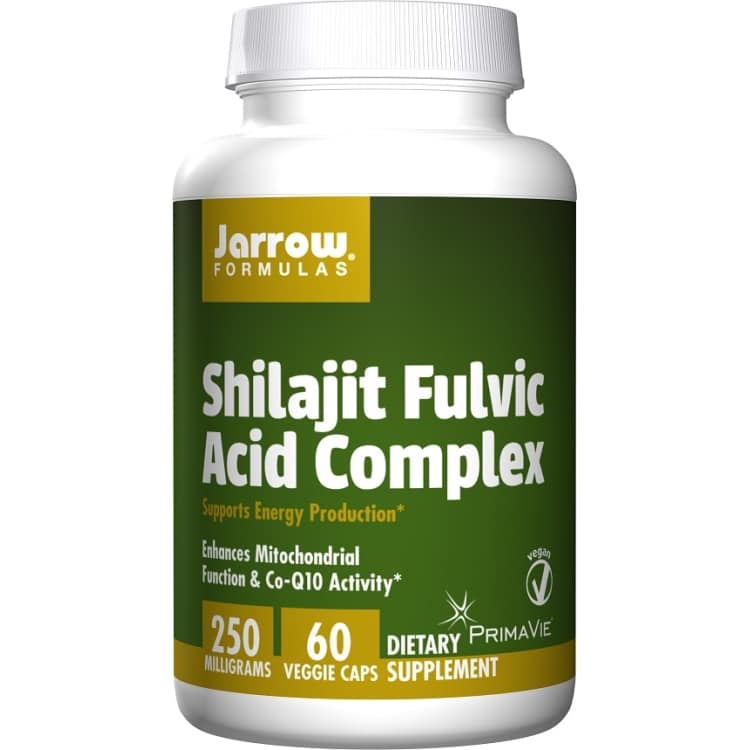 Jarrow Formulas - Shilajit Fulvinezuur Complex - 60 vegetarische capsules