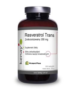 KENAY Resveratrol Trans Micronized, 200 mg (300 caps)