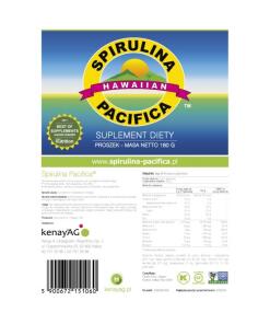 KENAY Spirulina Pacifica Powder (180 g / 6,3 oz.)