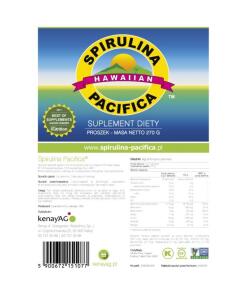 KENAY Spirulina Pacifica Powder (270 g / 9,524 oz.)