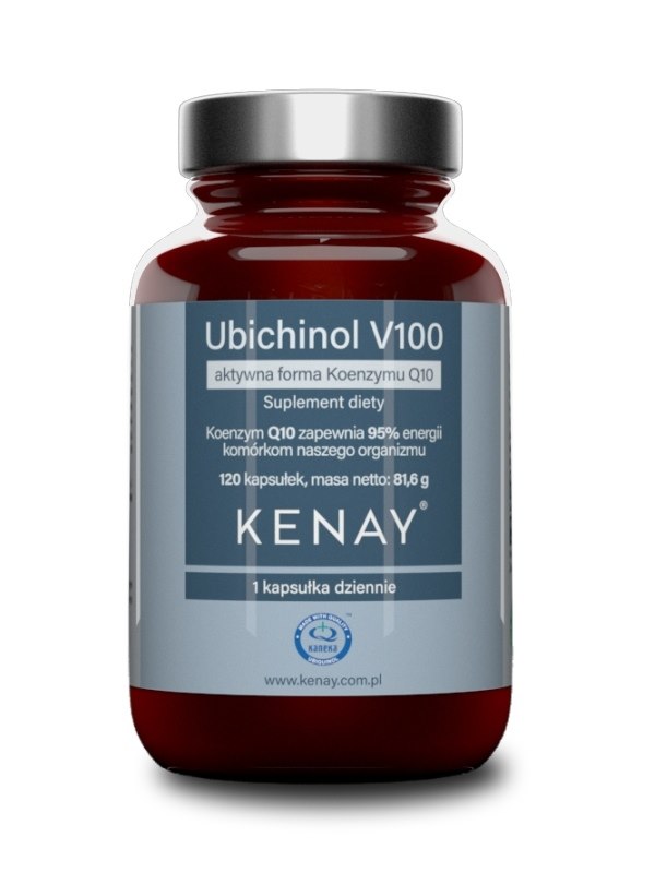 Kenay - KENAY Ubiquinol V100 Actief Co-enzym Q10, 100 mg (120 capsules)