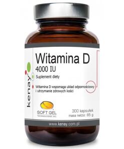 KENAY Vitamin D3, 4000 IU, 100 mcg (300 caps)