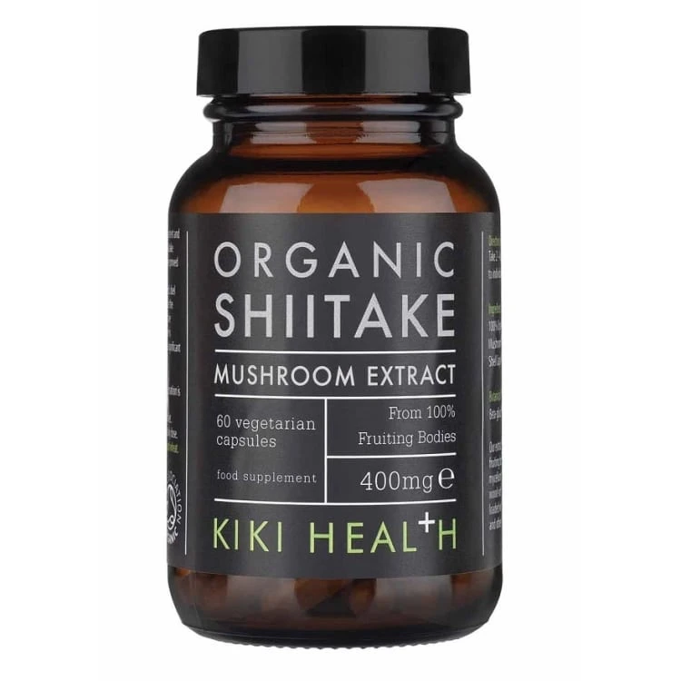 extrait de shiitake bio, 400mg - 60 vcaps
