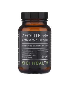 KIKI Health - Zeoliet met Geactiveerde Houtskoolpoeder - 60g