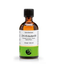 KRAUTERHAUS SANCT BERNHARD 24 Herbs Oil (100 ml / 3,4 fl. oz.)
