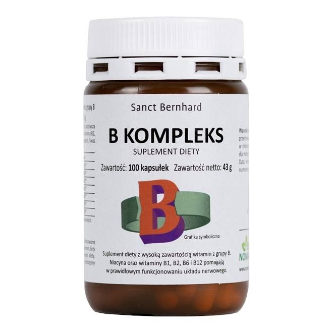Kruidenhuis Sanct Bernhard - B-complex (100 capsules)