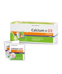 Poudre de Calcium + D3 Direct (60 comprimés) du KRAUTERHAUS SANCT BERNHARD