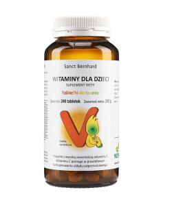 Krauterhaus Sanct Bernhard - Kinder Vitamines (240 tabletten)