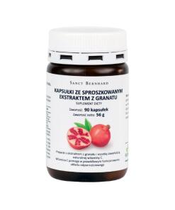 Krauterhaus Sanct Bernhard - Granaatappel, 500 mg (90 capsules)