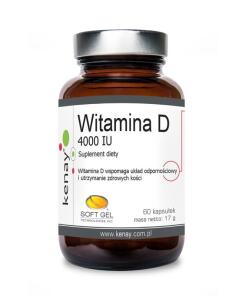 KENAY Vitamin D3, 4000 IU, 100 mcg (60 caps)
