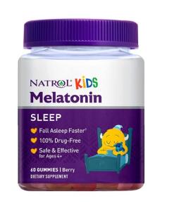 Natrol - Melatonine voor Kinderen, Bessensmaak - 60 Gummies