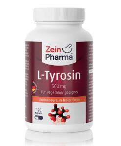Zein Pharma - L-Tyrosine, 500 mg - 120 capsules