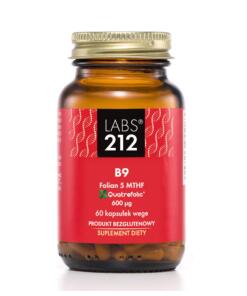 Labs212 - LABS212 B9 Foliumzuur 5-MTHF (60 vegetarische capsules)