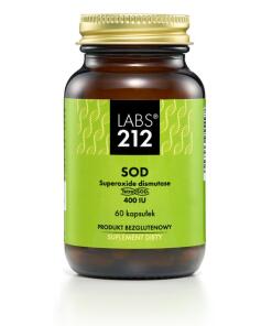 Labs212 - LABS212 Superoxidedismutase TetraSOD, 400 IE (60 capsules)