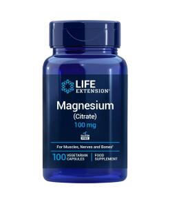 Extension de Vie Citrate de Magnésium, 160 mg Version UE (100 gélules)