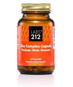 Capsules de complexe de zinc LABS212 (45 capsules)
