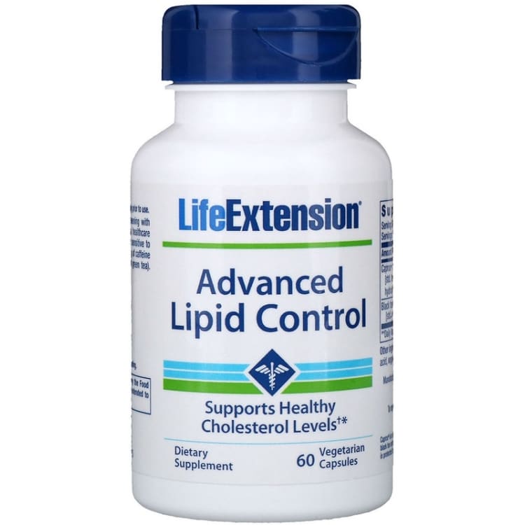 Life Extension - Geavanceerde Lipidencontrole - 60 Vegetarische Capsules