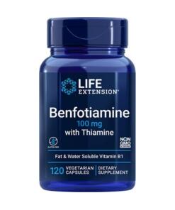 Life Extension - Benfotiamine met Thiamine, 100 mg - 120 capsules