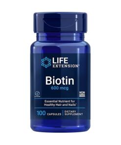 Biotine, 600mcg - 100 gélules
