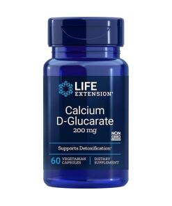 Life Extension - Calcium D-glucaraat, 200 mg - 60 capsules