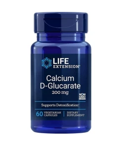 D-Glucarate de calcium, 200mg - 60 vcaps