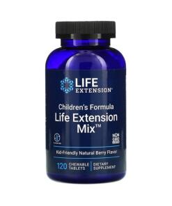 Life Extension - Kinderformule Mix, Natuurlijke Bessensmaak - 120 Kauwtabletten