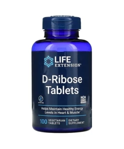Comprimés de D-Ribose - 100 comprimés végétariens