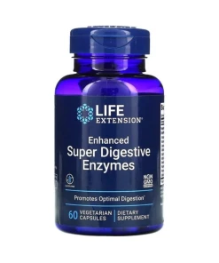 Life Extension - Verbeterde Super Spijsverteringsenzymen met Probiotica - 60 vegetarische capsules