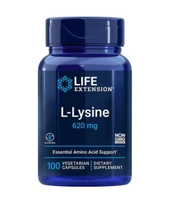 L-Lysine, 620mg - 100 vcaps