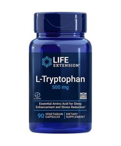 Life Extension - L-Tryptofaan, 500 mg - 90 vegetarische capsules