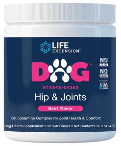 Life Extension Articulations et Hanches pour Chien (90 gélules)