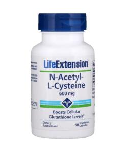 Life Extension - N-Acetyl-L-Cysteïne, 600 mg - 60 capsules