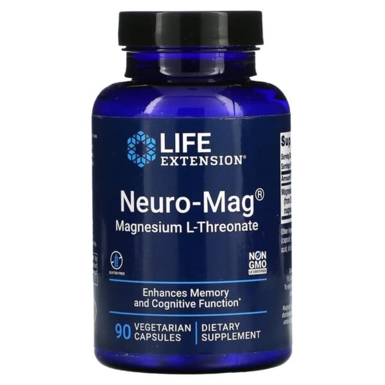 Life Extension - Neuro-Mag Magnesium L-Threonaat - 90 capsules