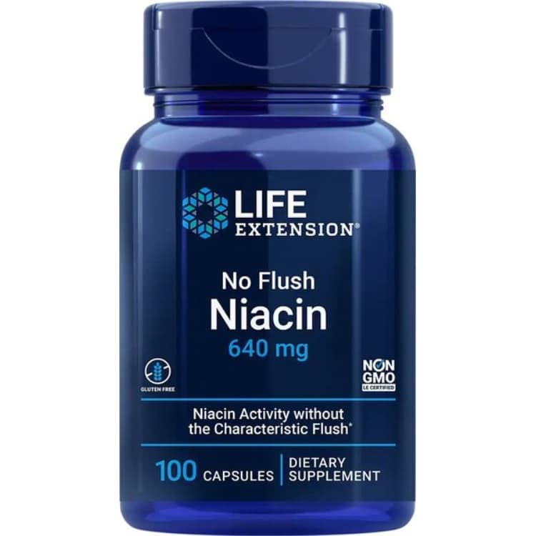 Life Extension - Niacine zonder Flush - 100 capsules