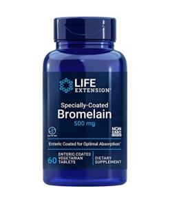 Bromélaïne spécialement enrobée, 500mg - 60 comprimés végétariens à enrobage entérique