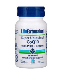Life Extension - Super Ubiquinol CoQ10 met PQQ, 100 mg - 30 softgels