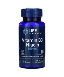 Life Extension - Vitamine B3 Niacine, 500 mg - 100 capsules