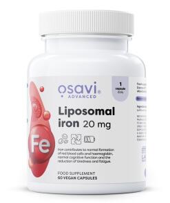 Osavi - Liposomaal IJzer, 20 mg - 60 veganistische capsules